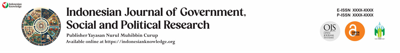 Indonesian Journal of Government, Social and Political Research